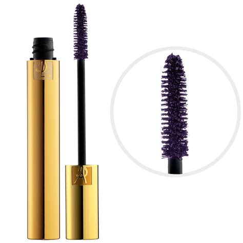 sephora ysl mascara purple|purple eyelash mascara.